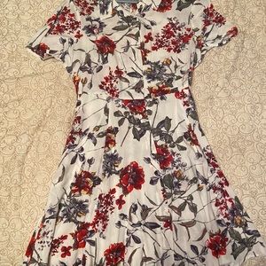 Lulus size L floral dress